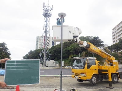 外線工事だけではなく、コンセント配線やクーラー工事等の内線工事も行います